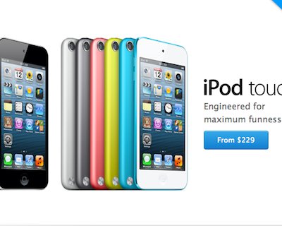 Apple добавила версии iPod touch, iPod nano и iPod shuffle цвета 