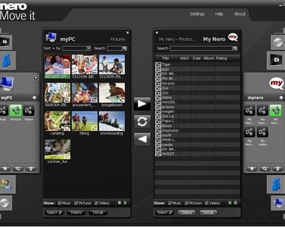 Nero Move It -- универсальная программа для ведения видеотеки